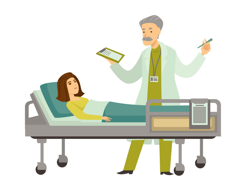 Doctor and Patient clipart free