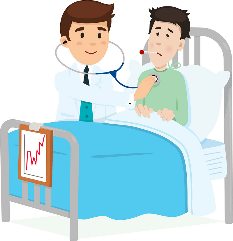 Doctor and Patient clipart image