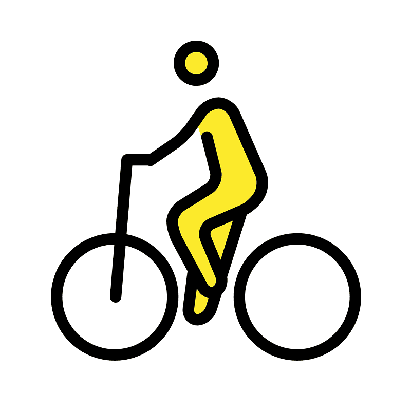 Emoji Bike clipart