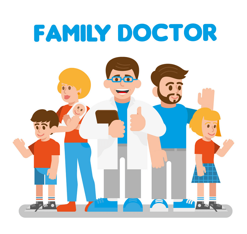 Family Doctor clipart