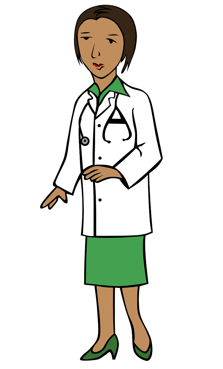 Female Doctor clipart free
