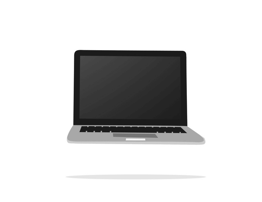 Flat Design Laptop clipart