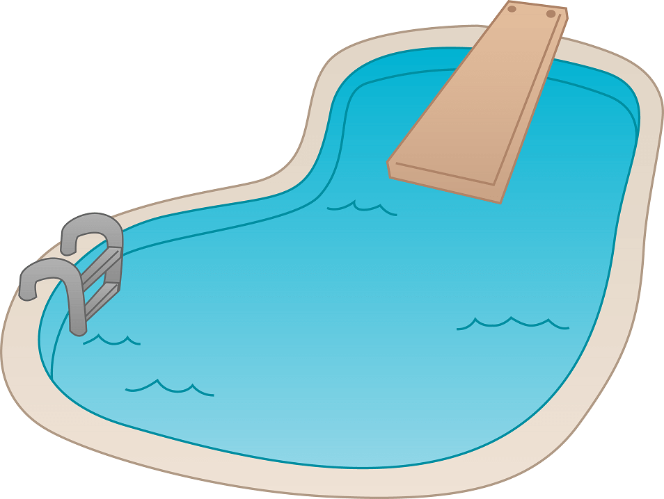 Free Swimming Pool clipart png image