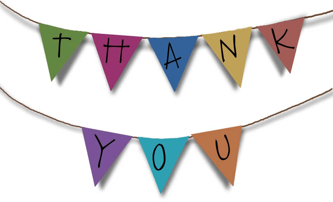Free Thank You clipart png image