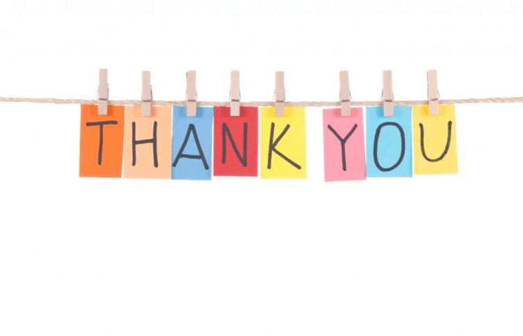 Free Thank You clipart png images