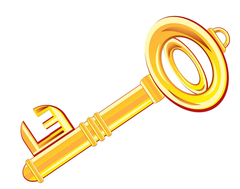 Gold Key clipart