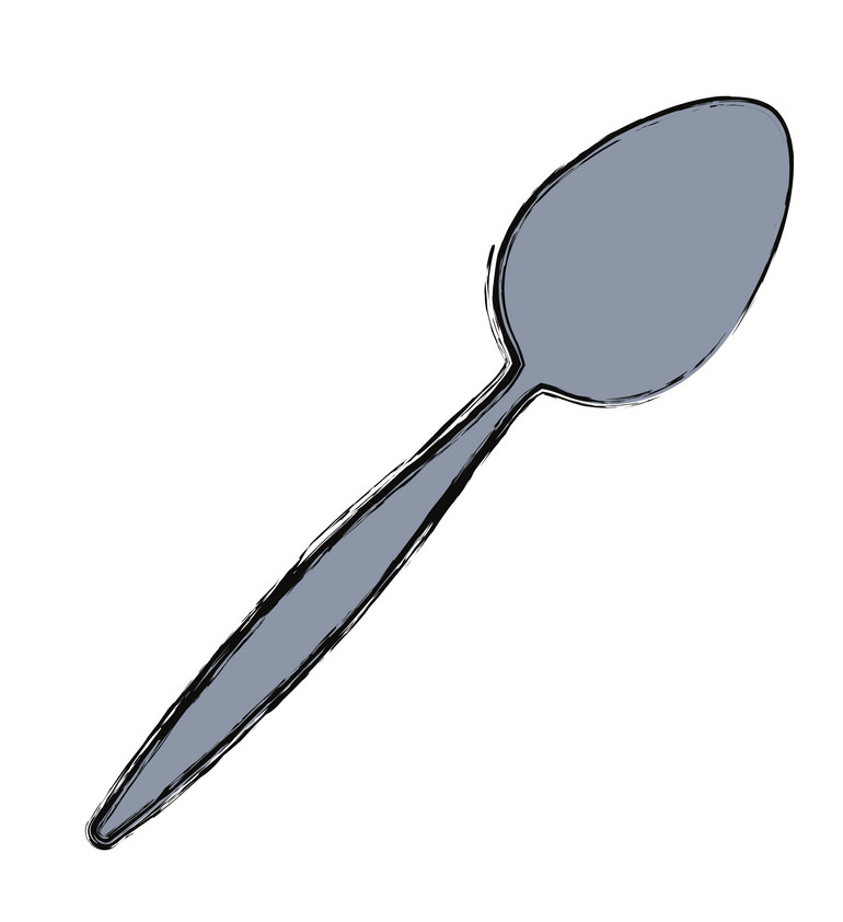 Hand Drawn Spoon clipart