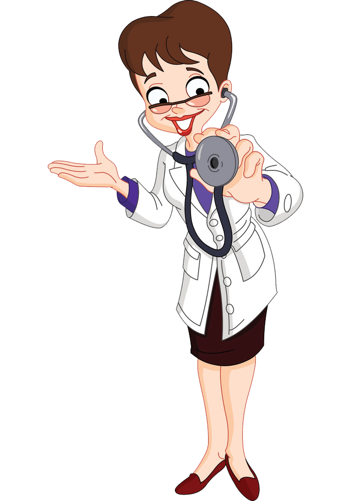 Happy Doctor clipart transparent