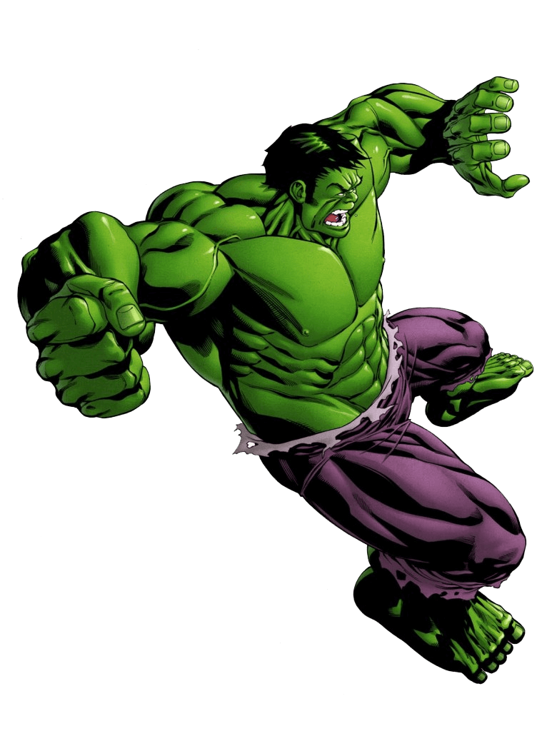 Hulk Fighting clipart transparent