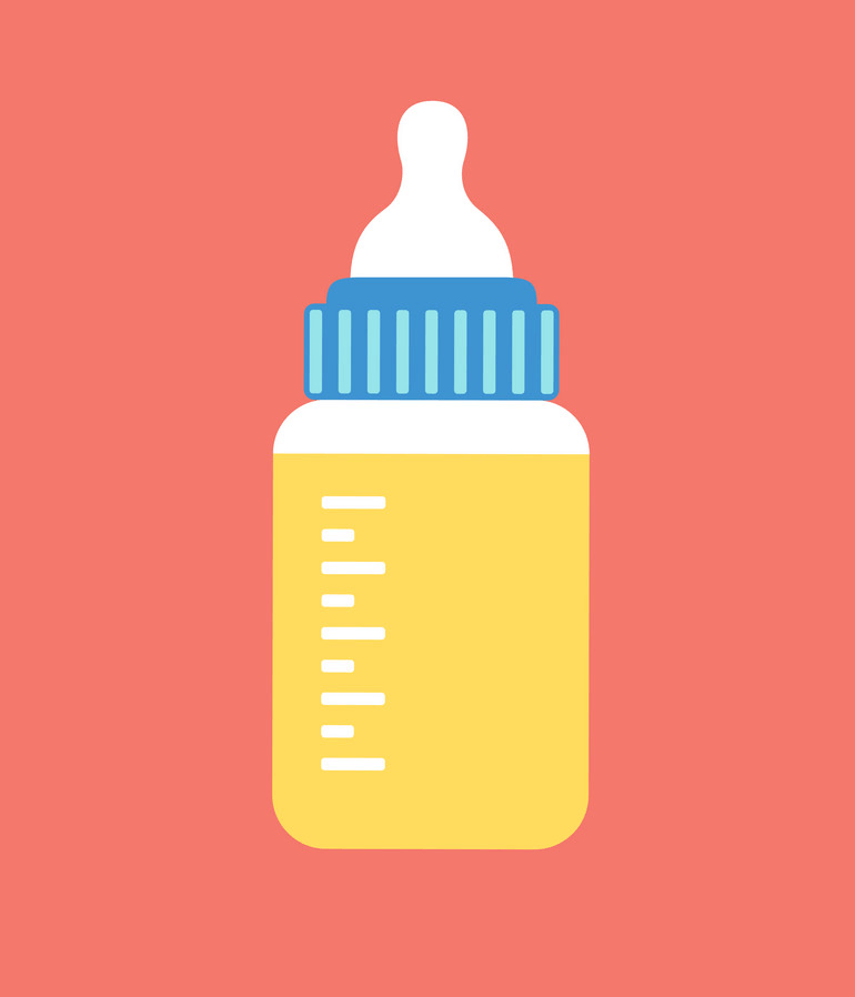 Icon Baby Bottle clipart