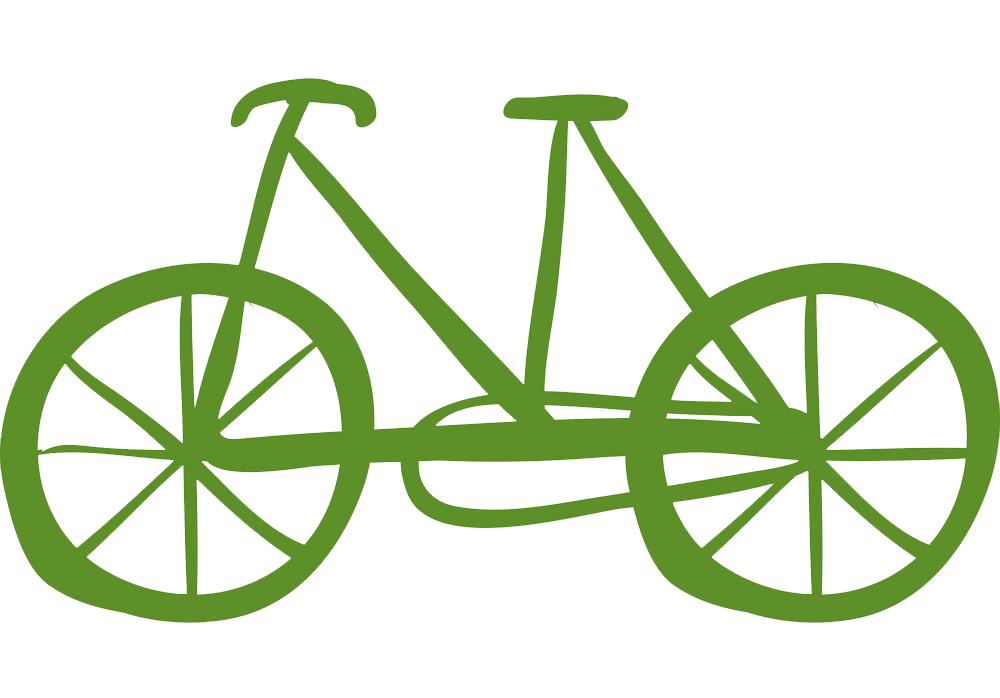 Icon Green Bike clipart transparent