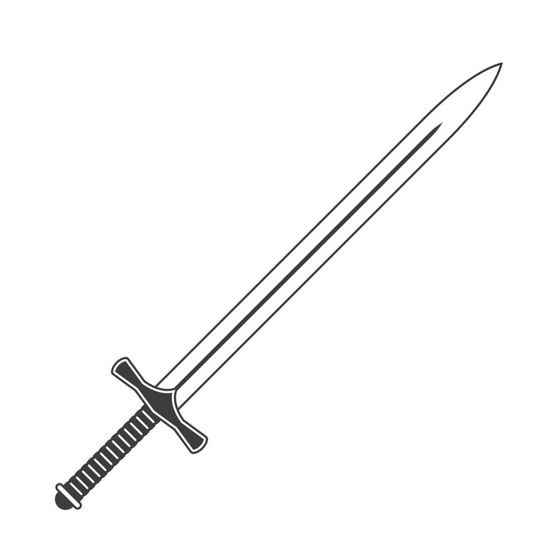 Icon Sword clipart