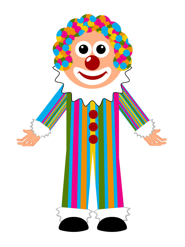 Lovely Clown clipart