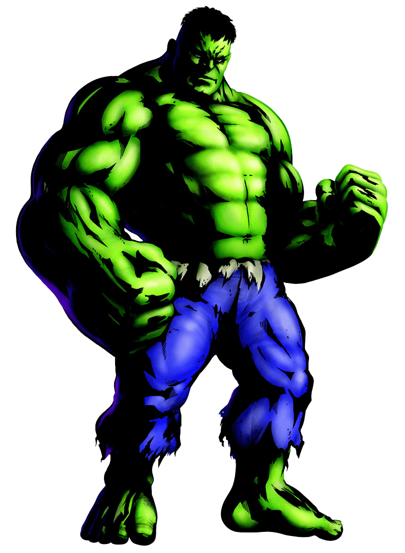 Marvel Hulk clipart transparent