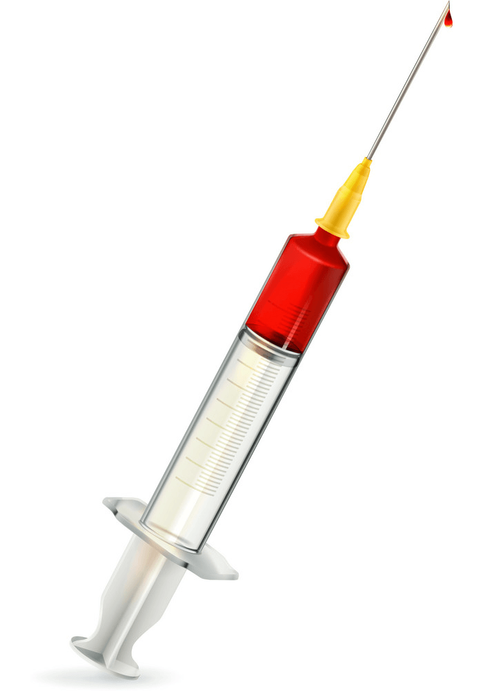 Realistic Syringe clipart