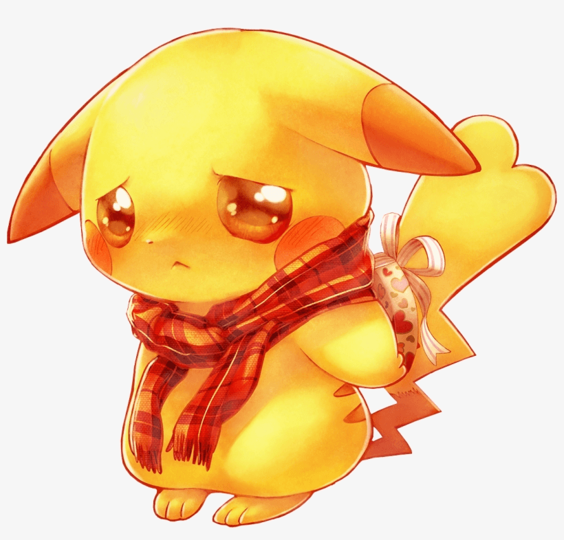 Sad Pikachu clipart