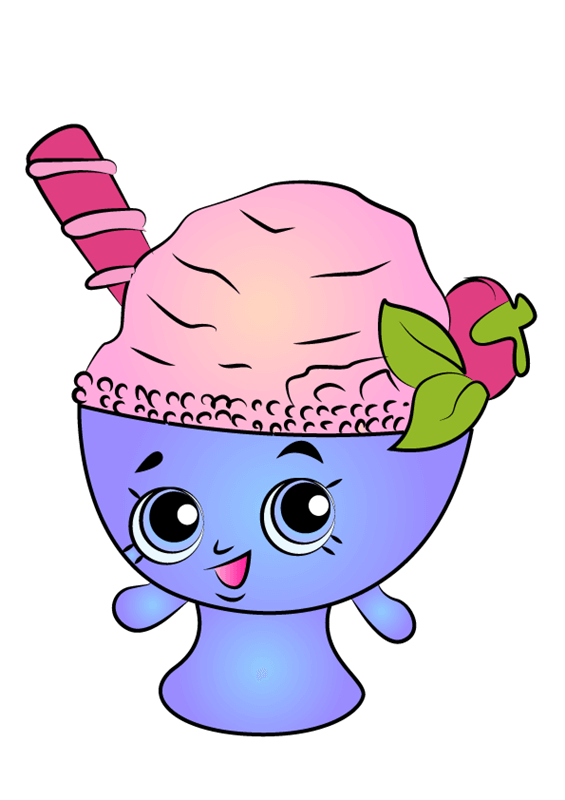 Scoopy One Shopkins clipart