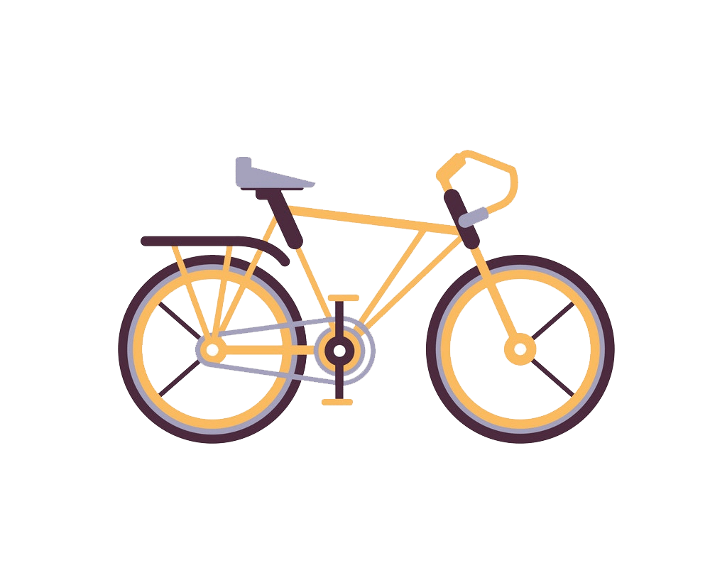 Simple Bike clipart