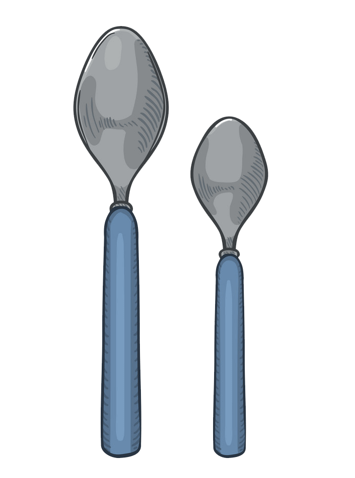 Spoons clipart transparent