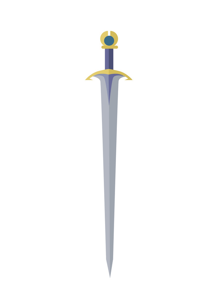Steel Sword clipart