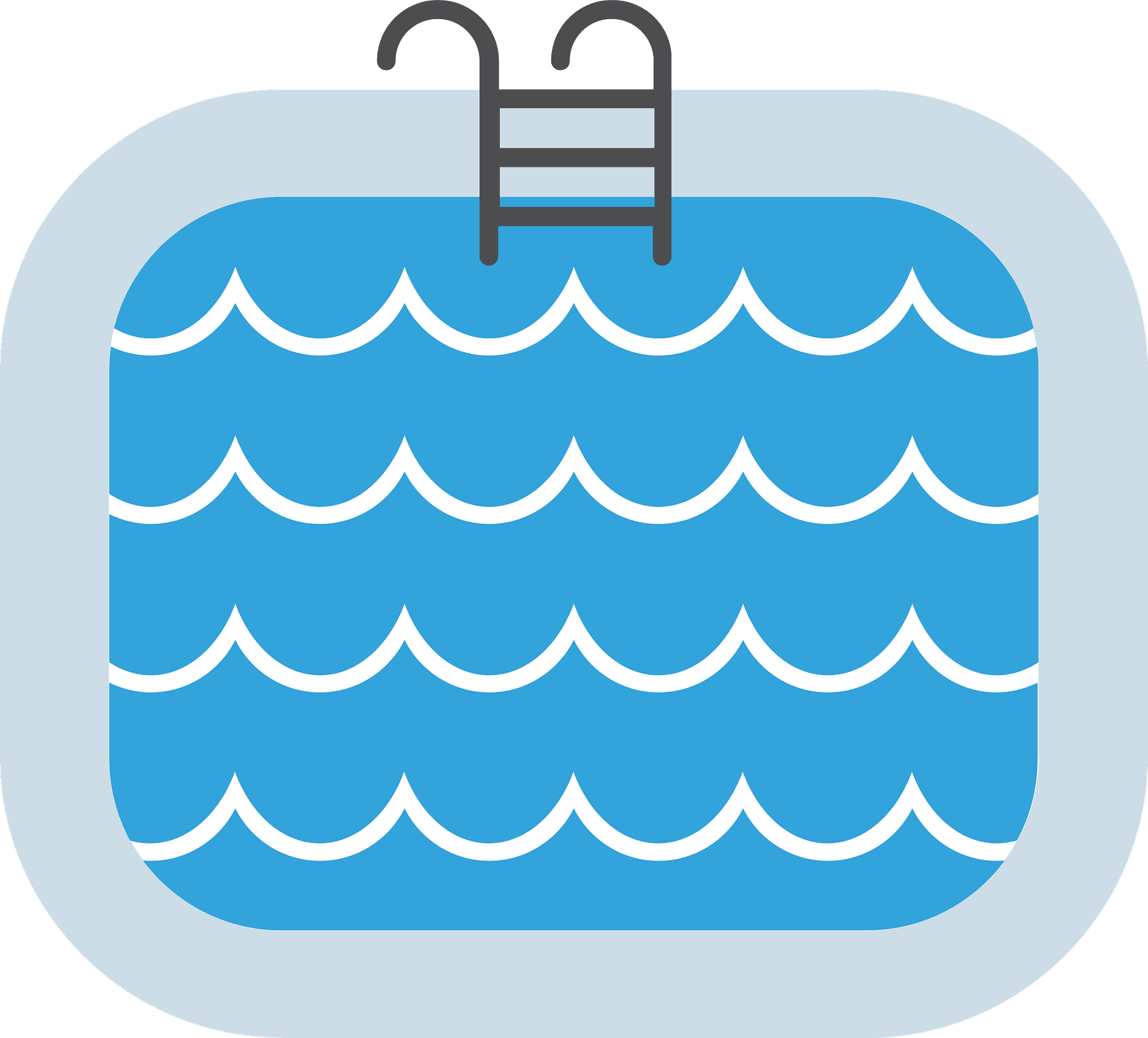 Swimming Pool clipart transparent 3