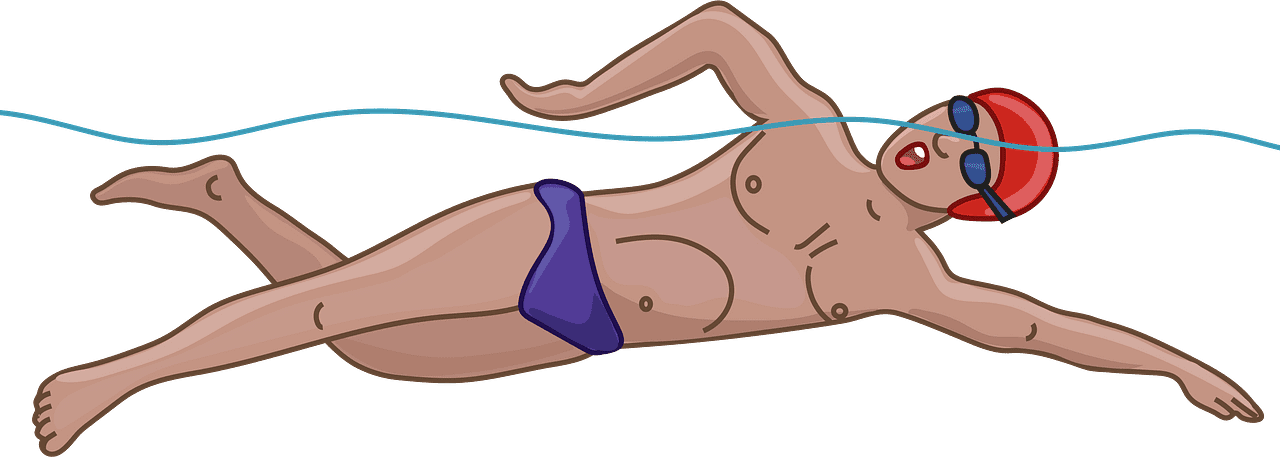 Swimming clipart transparent background 1