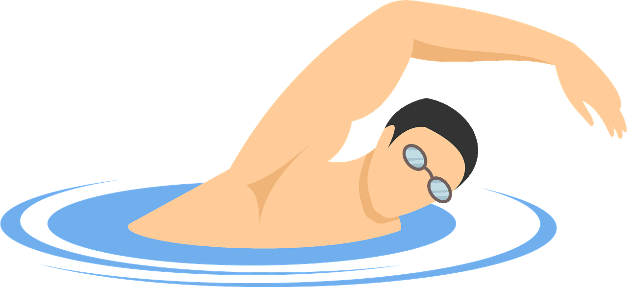 Swimming clipart transparent background 2