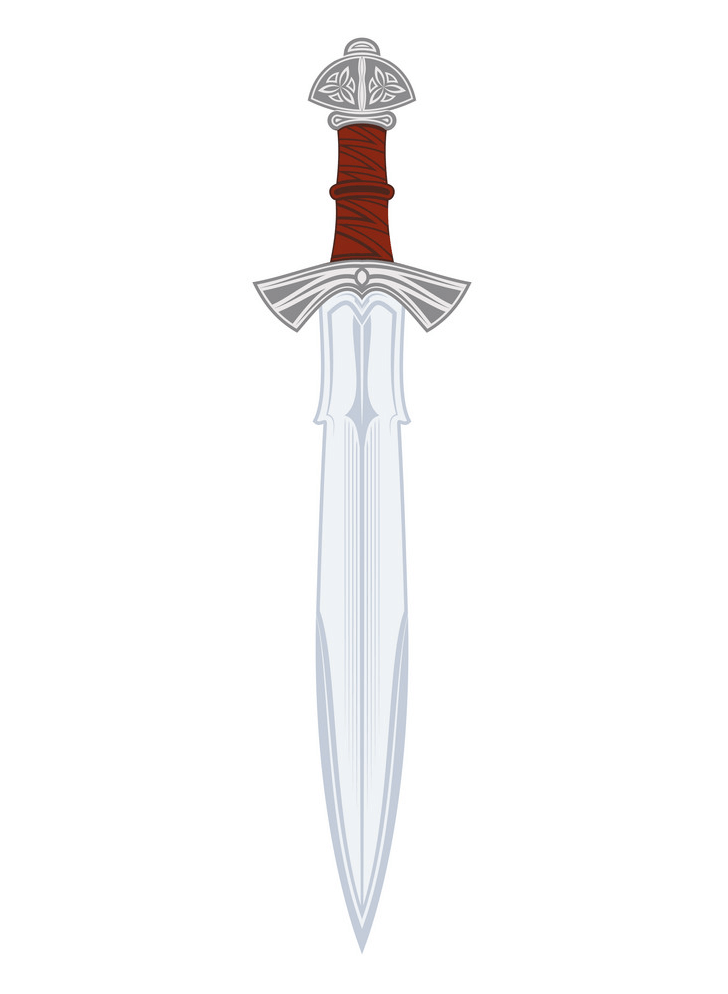 Viking Sword clipart