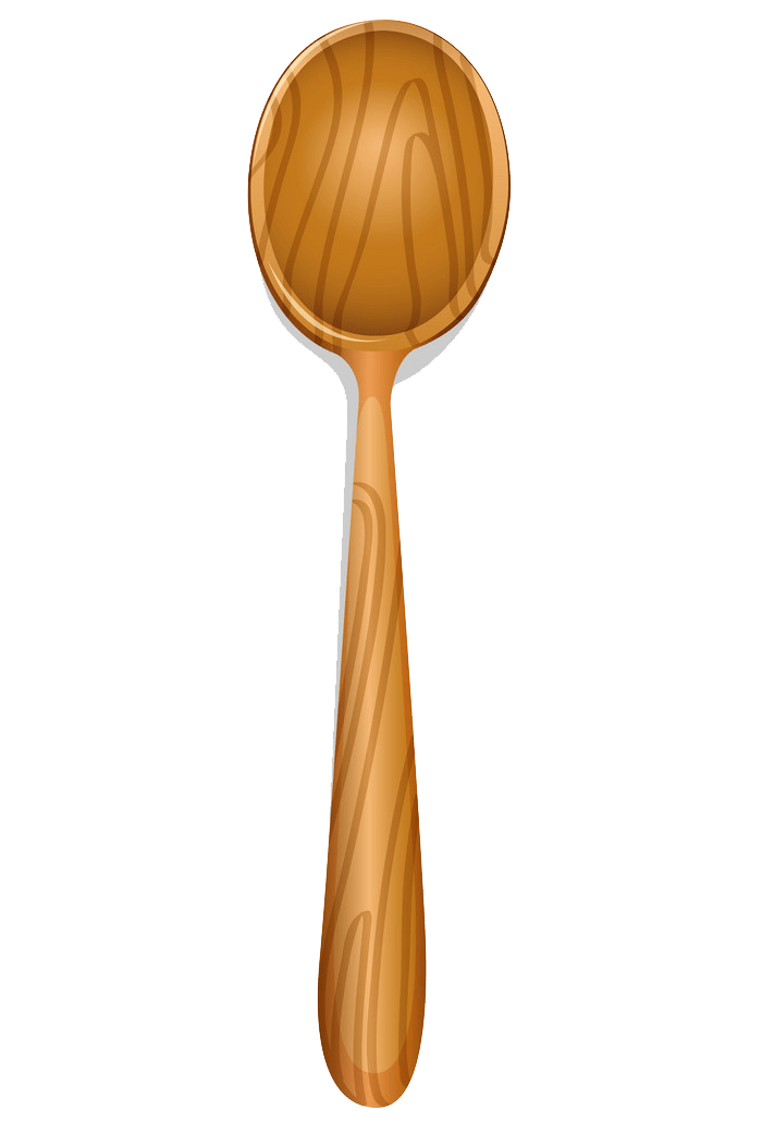 Wooden Spoon clipart transparent