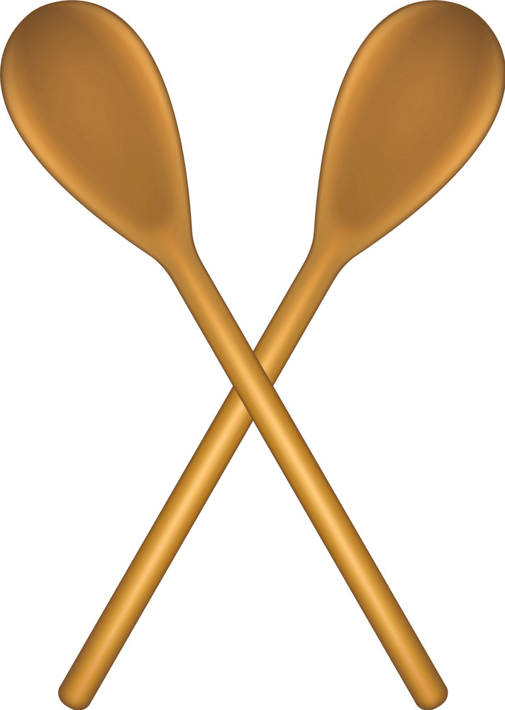 Wooden Spoons clipart