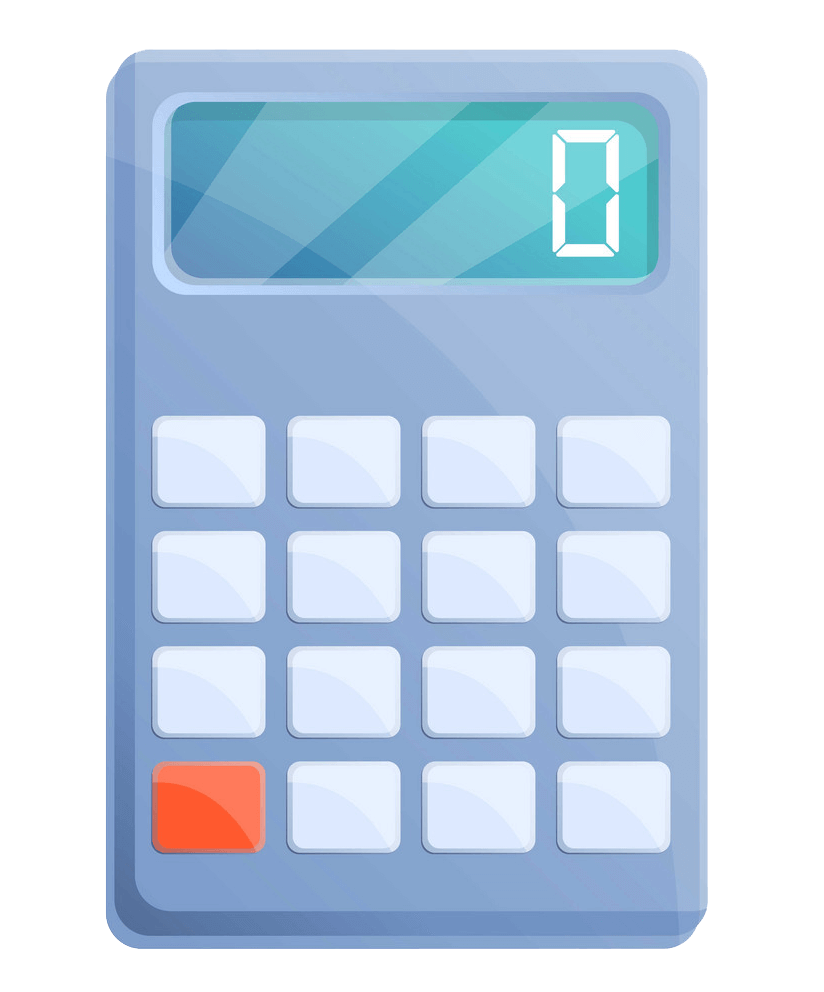Algebra Calculator clipart transparent