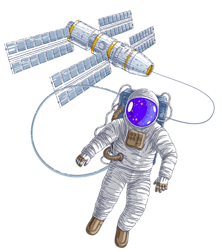 Astronaut clipart 1