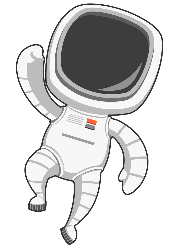 Astronaut clipart transparent 4