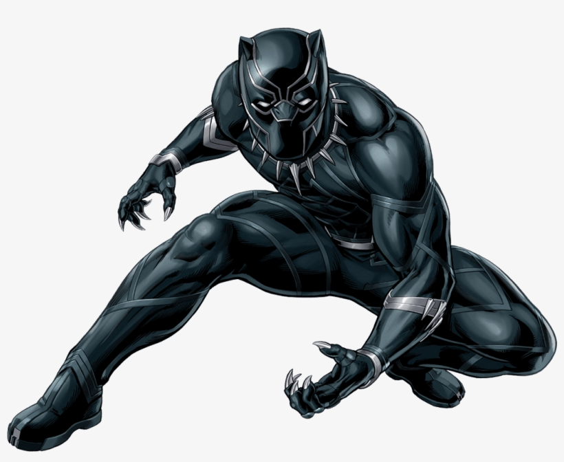 Awesome Black Panther clipart