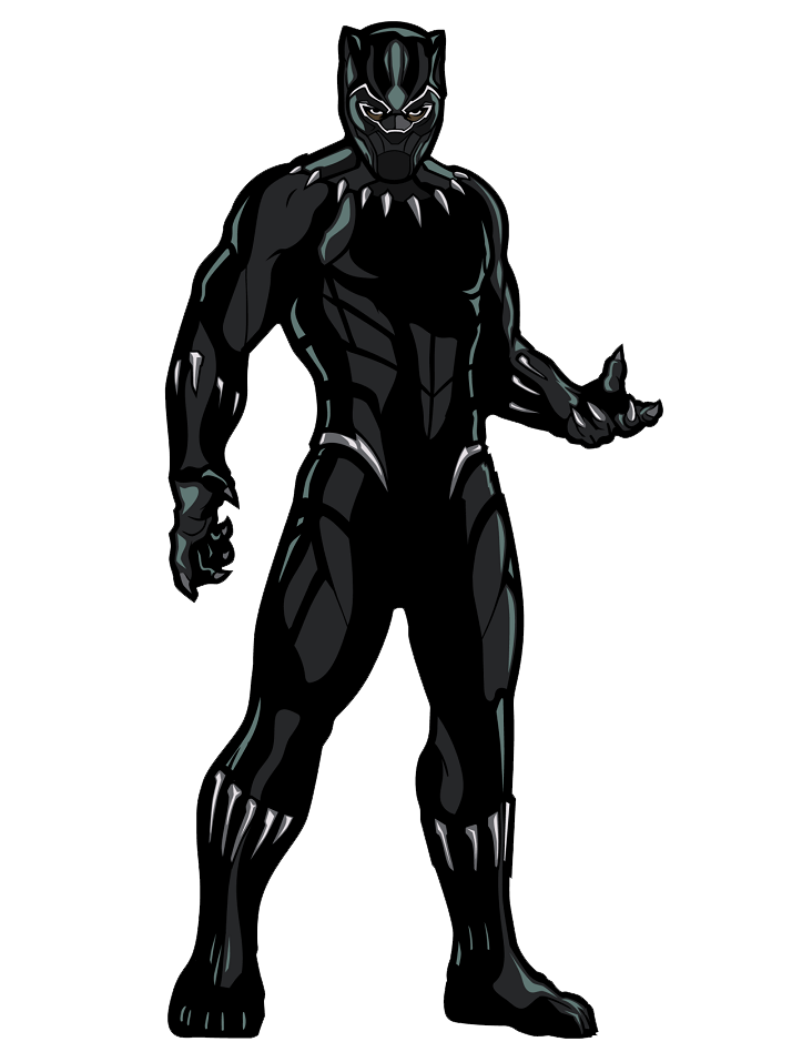 Black Panther clipart transparent