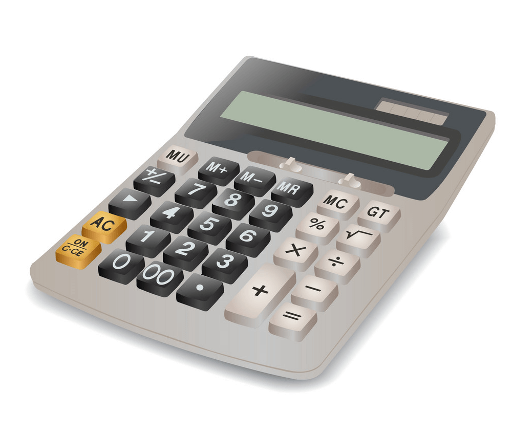 Calculator clipart 1