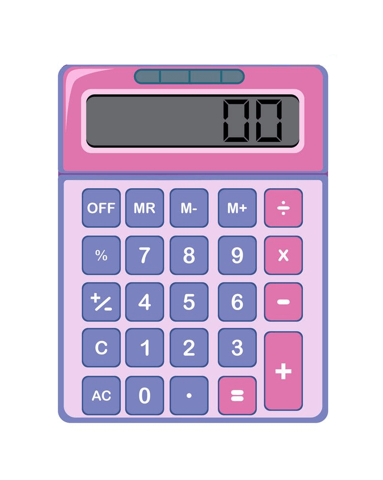 Calculator clipart 12