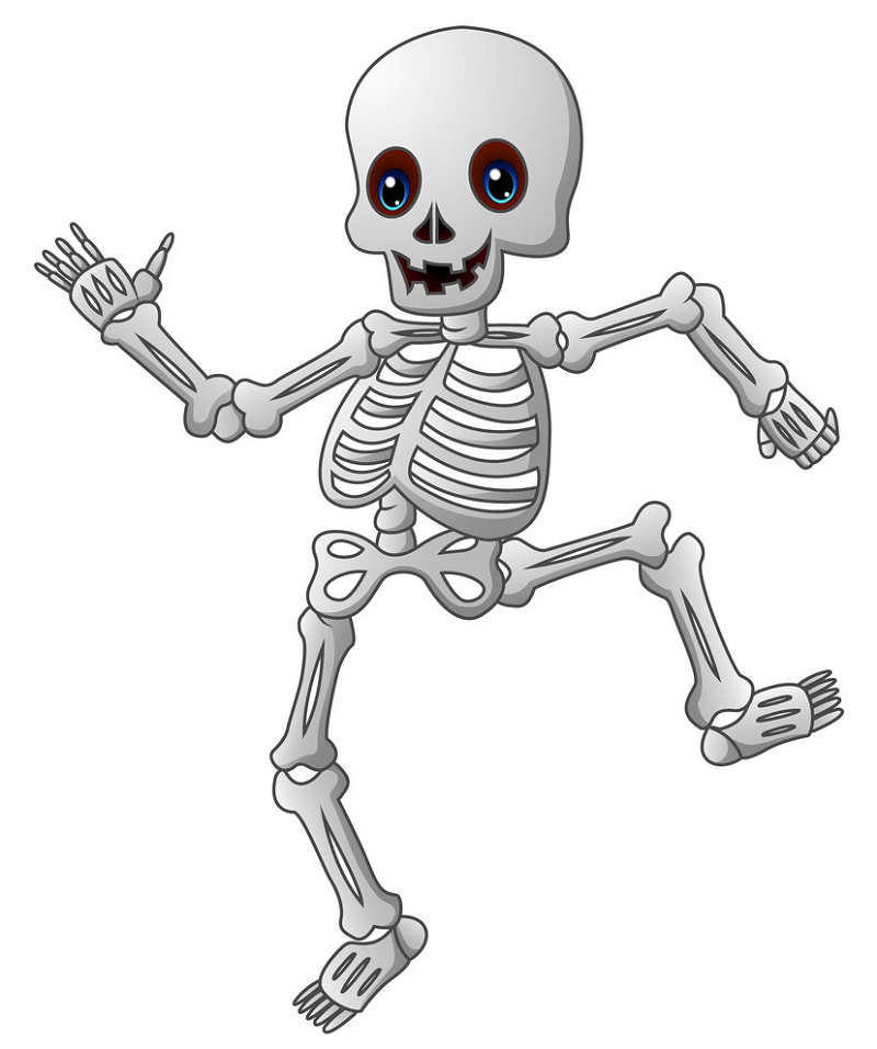 Cartoon Skeleton clipart