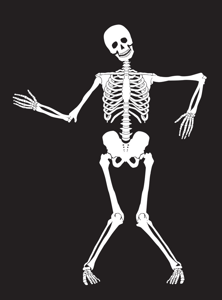 Funny Skeleton clipart