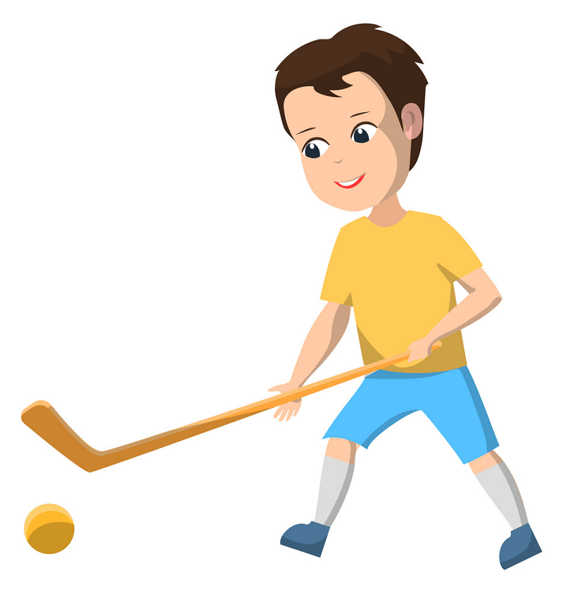 Hockey Boy clipart