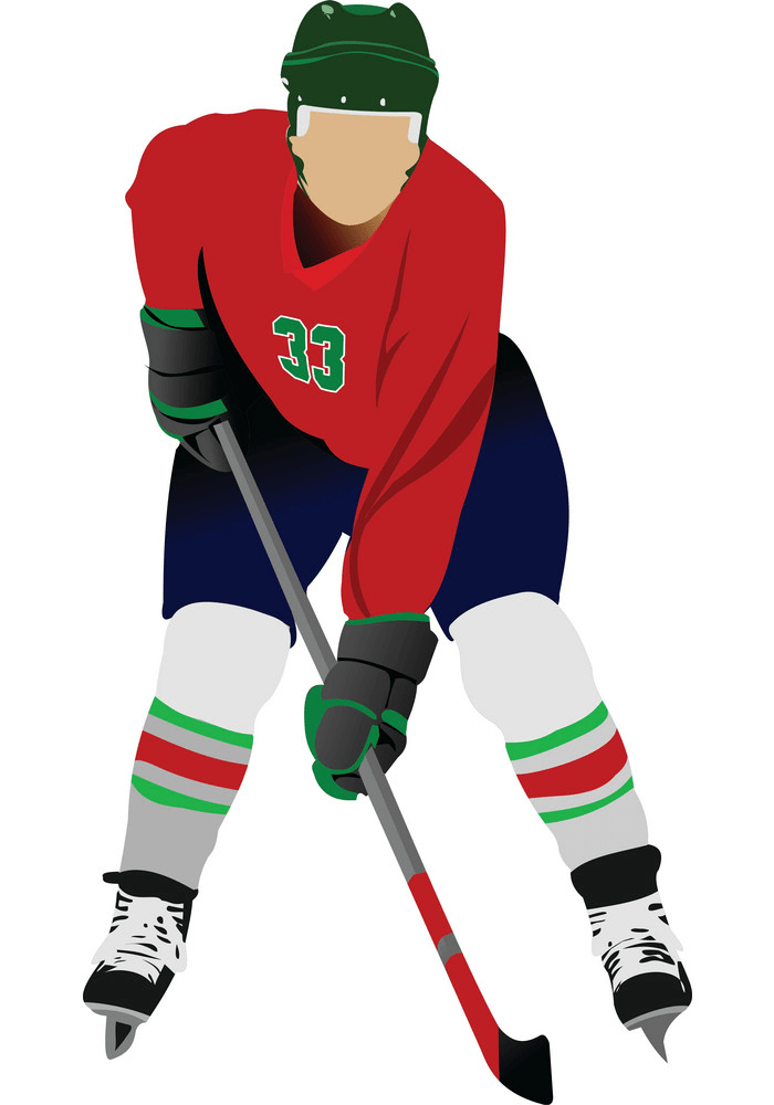 Hockey Player clipart png
