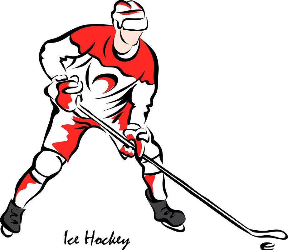 Ice Hockey Player clipart