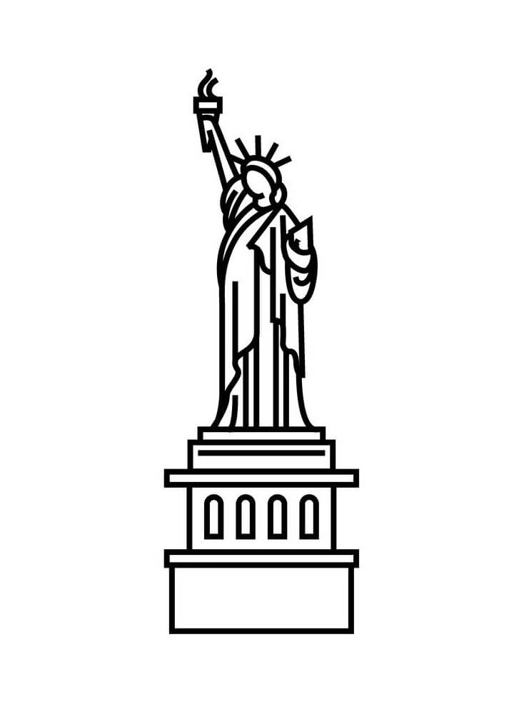 Icon Statue of Liberty clipart 1