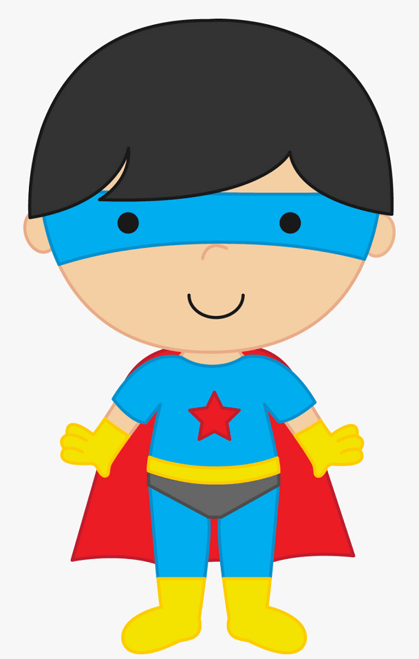Little Superhero clipart