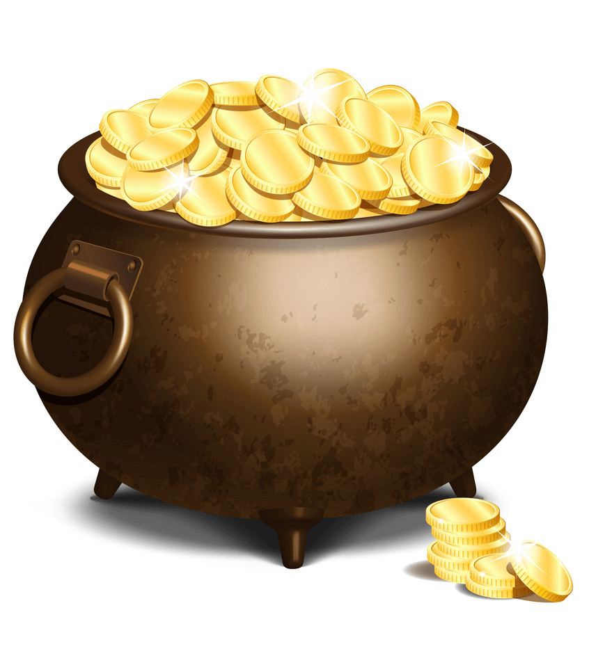 Old Pot of Gold clipart