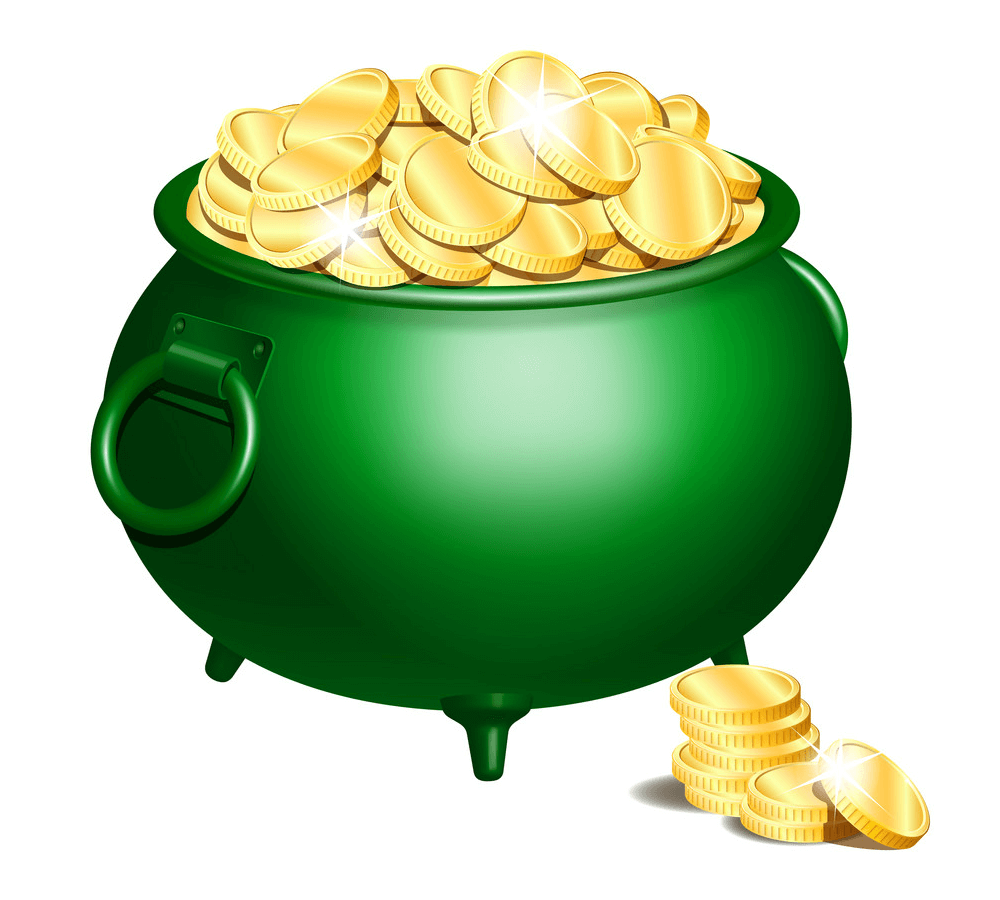 Pot of Gold clipart free