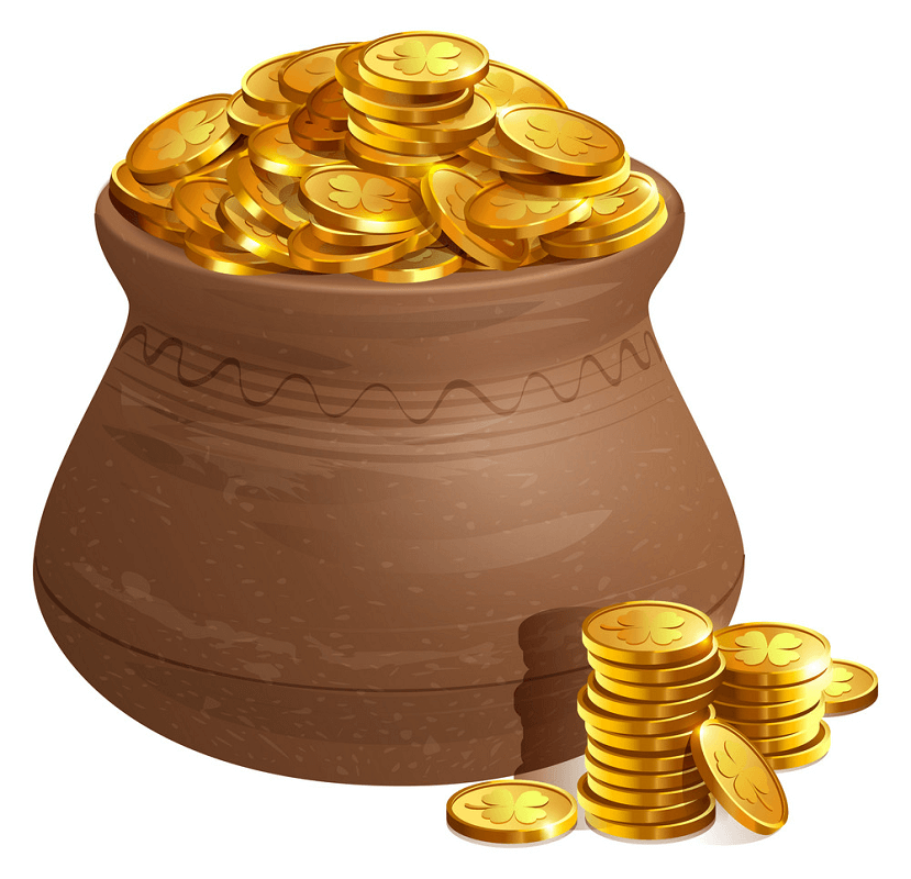 Pot of Gold clipart png