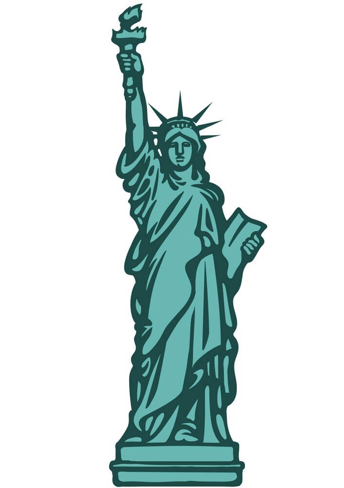 Statue of Liberty clipart 2