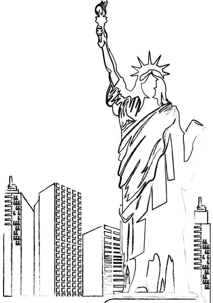 Statue of Liberty clipart 7