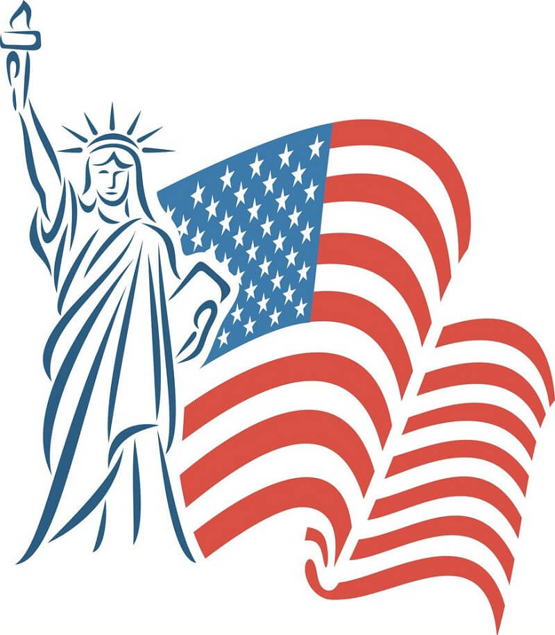 USA Statue of Liberty clipart